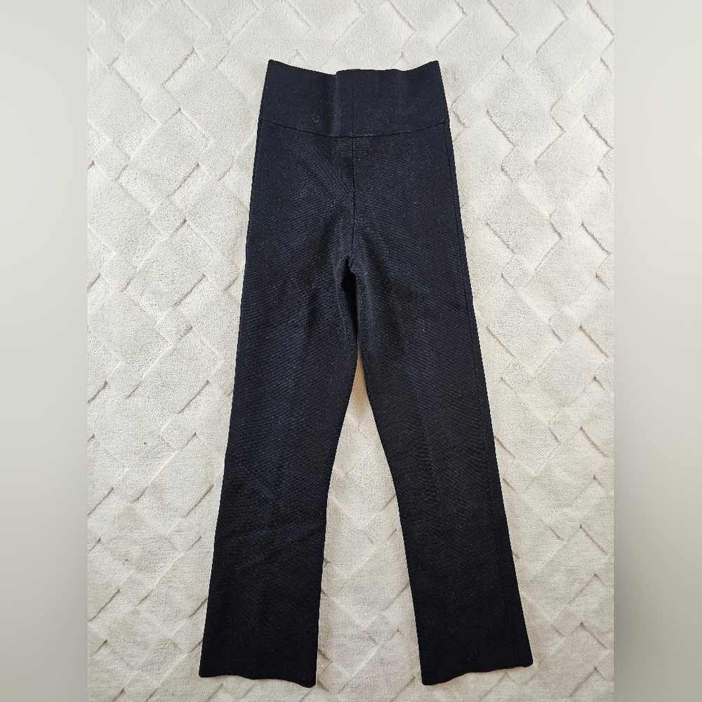 J. Crew Delaney Kickout Sweater Pants Womens 2XS Black Pull On Stretchy